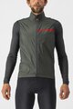 CASTELLI jakna otporna na vjetar - SQUADRA STRETCH - zelena