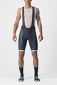 CASTELLI kratke hlače s tregerima - COMPETIZIONE KIT - plava