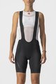 CASTELLI kratke hlače s tregerima - VELOCISSIMA 3 - crna