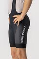 CASTELLI kratke hlače s tregerima - JR COMPETIZIONE - crna/bijela