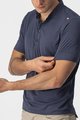 CASTELLI majica kratkih rukava - TECH 2 POLO - plava