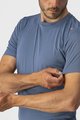 CASTELLI majica kratkih rukava - TECH 2 TEE - plava