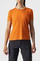 CASTELLI majica kratkih rukava - TECH 2 TEE - narančasta