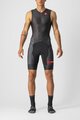 CASTELLI kombinezon - FREE SANREMO 2 - crna