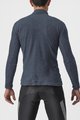 CASTELLI majica dugih rukava - COLD DAYS 2ND LAYER - siva/plava