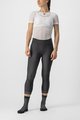 CASTELLI hlače 3/4 bez tregera - VELOCISSIMA THERMAL - crna