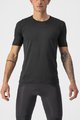 CASTELLI majica kratkih rukava - BANDITO WOOL SS - crna