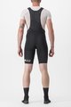 CASTELLI kratke hlače s tregerima - PREMIO BLACK LTD EDITION - crna/bijela