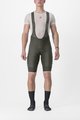 CASTELLI kratke hlače s tregerima - UNLIMITED CARGO - crna
