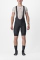 CASTELLI kratke hlače s tregerima - UNLIMITED CARGO - crna