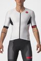 CASTELLI dres kratkih rukava - FREE SPEED 2 RACE - crna/bijela