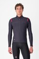 CASTELLI dres dugih rukava zimski - TUTTO NANO ROS - siva
