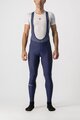 CASTELLI duge hlače s tregerima - ENTRATA - plava