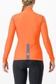 CASTELLI dres dugih rukava zimski - TUTTO NANO RoS W - narančasta