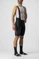 CASTELLI kratke hlače s tregerima - PREMIO BLACK - crna/bijela