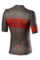 CASTELLI dres kratkih rukava - MAISON - smeđa/narančasta