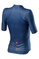 CASTELLI dres kratkih rukava - AERO PRO W - plava