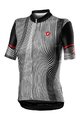 CASTELLI dres kratkih rukava -  ILLUSIONE - crna/bijela