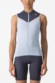 CASTELLI dres bez rukava - SOLARIS - svjetloplava