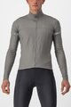 CASTELLI dres dugih rukava zimski - FONDO - siva