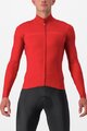 CASTELLI dres dugih rukava zimski - PRO THERMAL LS - crvena