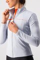 CASTELLI dres dugih rukava zimski - SINERGIA 2 - srebrna