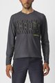 CASTELLI dres dugih rukava ljetni - TRAIL TECH - siva