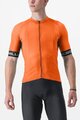 CASTELLI dres kratkih rukava - ENTRATA VI - narančasta