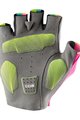 CASTELLI rukavice s kratkim prstima - COMPETIZIONE 2 - svjetlozelena/plava/ružičasta