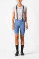 CASTELLI kratke hlače s tregerima - FREE AERO RC W - svjetloplava