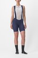 CASTELLI kratke hlače s tregerima - ENDURANCE W - plava