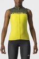 CASTELLI dres bez rukava - VELOCISSIMA - žuta/zelena
