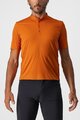 CASTELLI majica kratkih rukava - TECH 2 POLO - narančasta