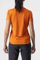 CASTELLI majica kratkih rukava - TECH 2 TEE - narančasta
