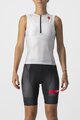 CASTELLI dres bez rukava - FREE W TRI - bijela
