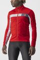 CASTELLI izolirana jakna - MORTIROLO 6S - crvena