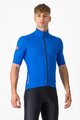 CASTELLI dres kratkih rukava - PERFETTO ROS 2 WIND - plava