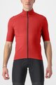CASTELLI dres kratkih rukava - PERFETTO RoS 2 WIND - crvena