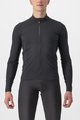 CASTELLI dres dugih rukava zimski - FLIGHT LS AIR - crna