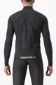 CASTELLI dres dugih rukava zimski - FLIGHT LS AIR - crna