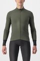 CASTELLI dres dugih rukava zimski - FLIGHT LS AIR - svjetlozelena