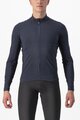 CASTELLI dres dugih rukava zimski - FLIGHT LS AIR - plava