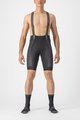 CASTELLI kratke hlače s tregerima - INSIDER 2 - crna
