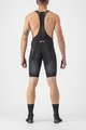 CASTELLI kratke hlače s tregerima - INSIDER 2 - crna