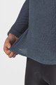 CASTELLI majica dugih rukava - COLD DAYS 2ND LAYER - siva/plava