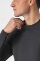 CASTELLI majica dugih rukava - BANDITO WOOL LS - crna