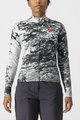 CASTELLI dres dugih rukava zimski - UNLIMITED W THERMAL - siva/bijela