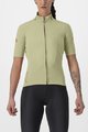 CASTELLI dres kratkih rukava - PERFETTO ROS 2 W WIND - svjetlozelena