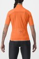 CASTELLI dres kratkih rukava - PERFETTO RoS 2 W WIND - narančasta