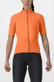 CASTELLI dres kratkih rukava - PERFETTO RoS 2 W WIND - narančasta